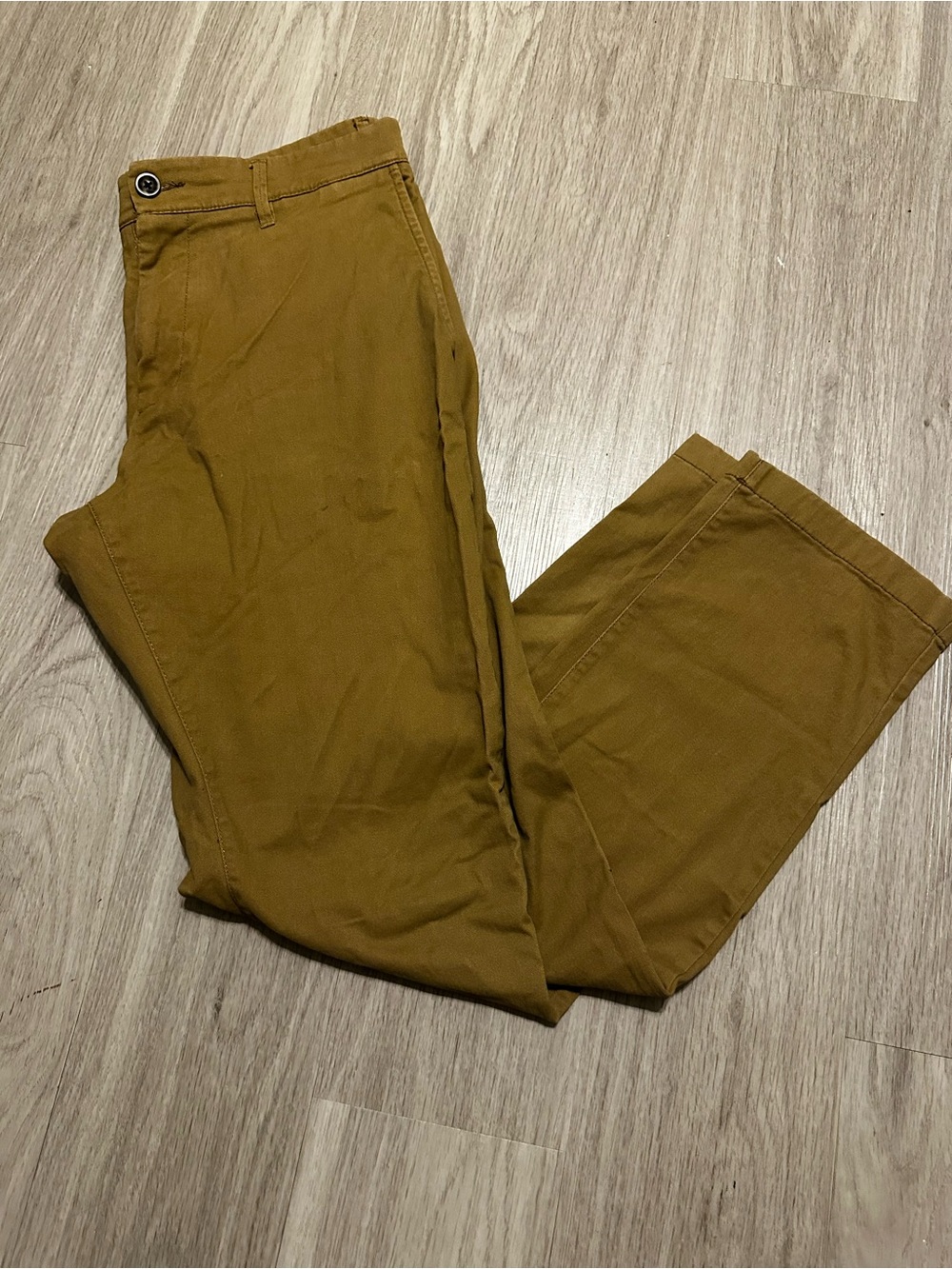 ⭐️ Goodfellow & Co Mustard Brown Slim Chino Pants
